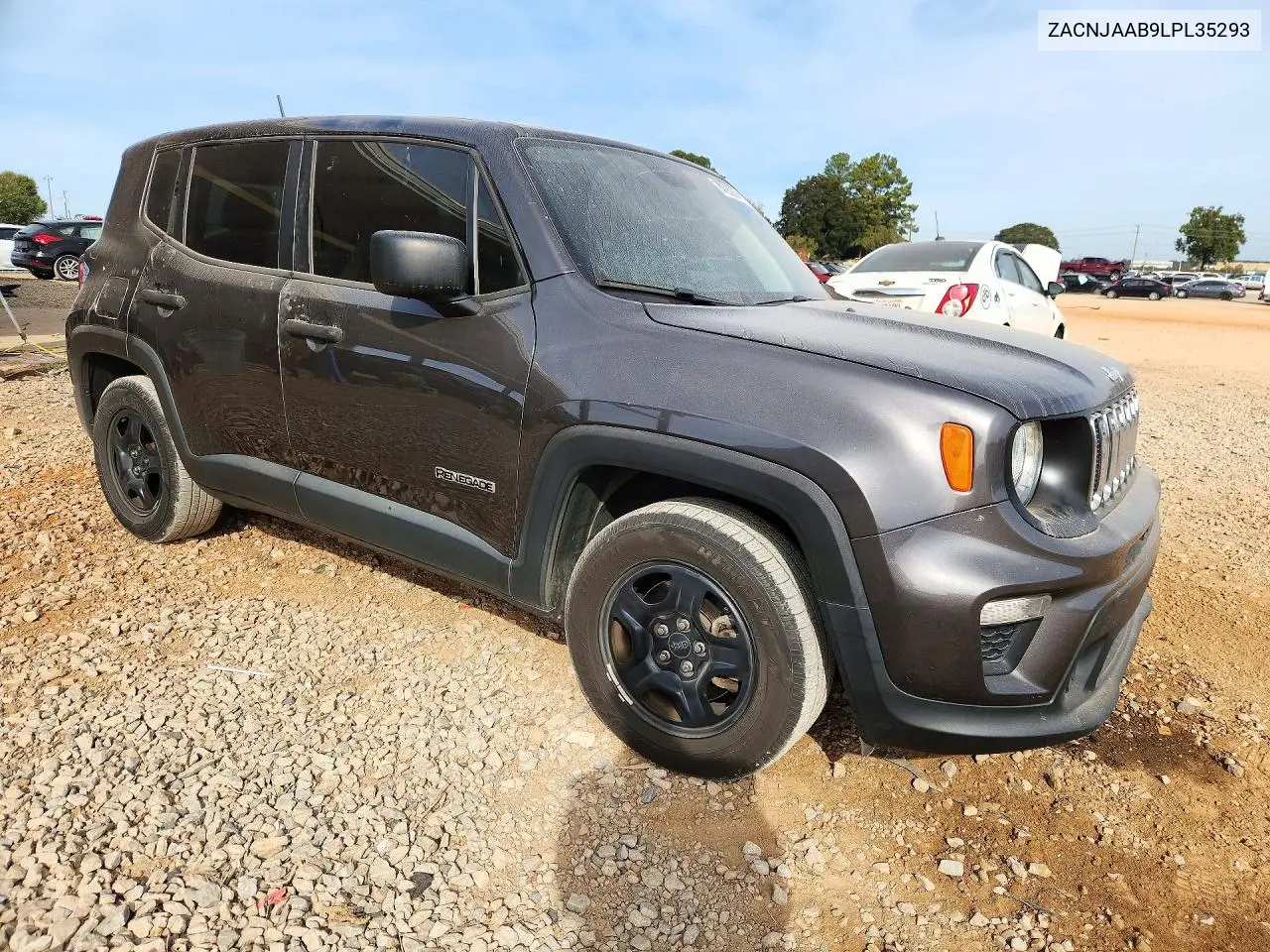 2020 JEEP RENEGADE VIN ZACNJAAB9LPL35293 — фото 4