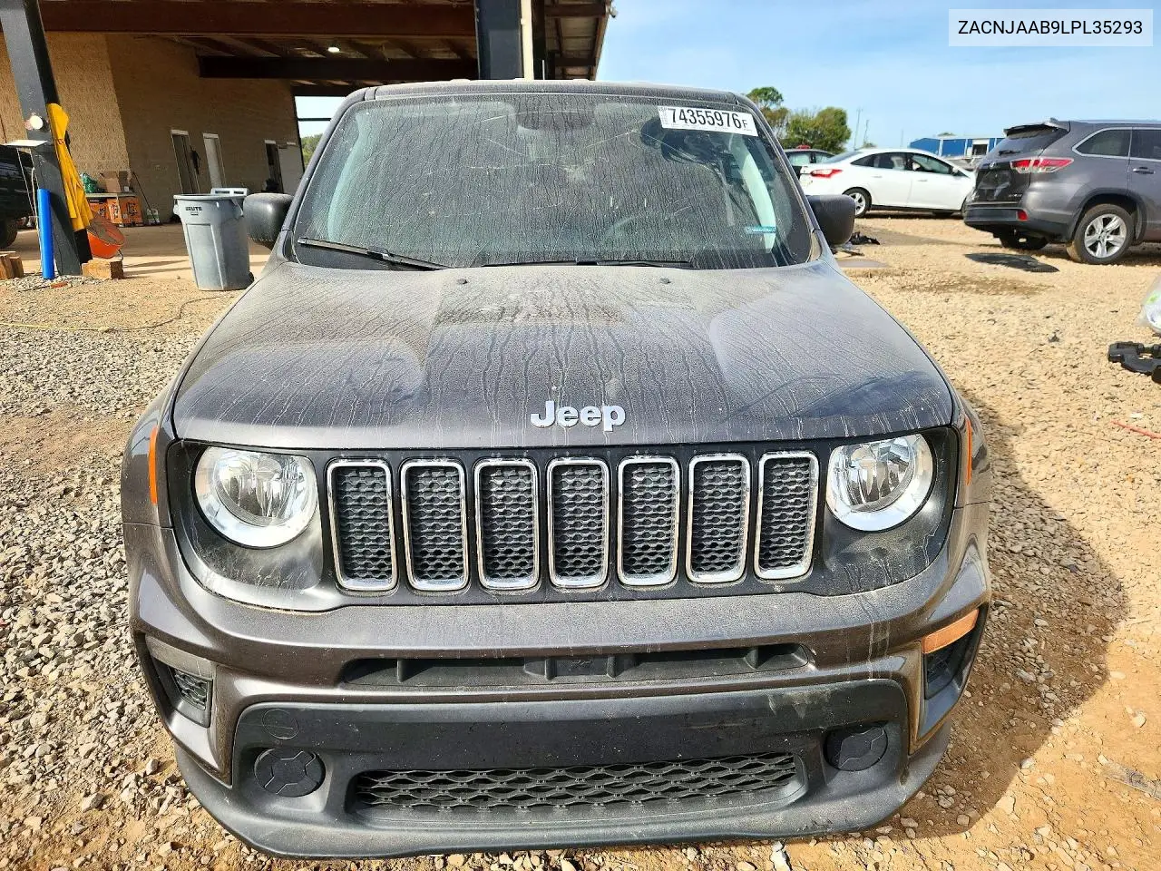 2020 JEEP RENEGADE VIN ZACNJAAB9LPL35293 — фото 5