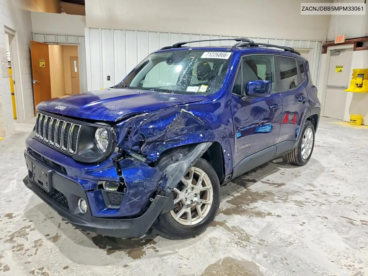 JEEP RENEGADE 2021, VIN ZACNJDBB5MPM33061