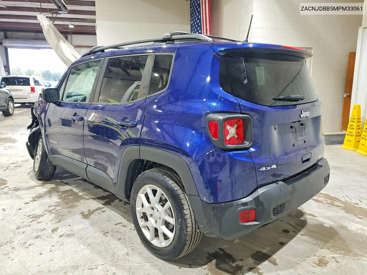 2021 JEEP RENEGADE VIN ZACNJDBB5MPM33061 — фото 2