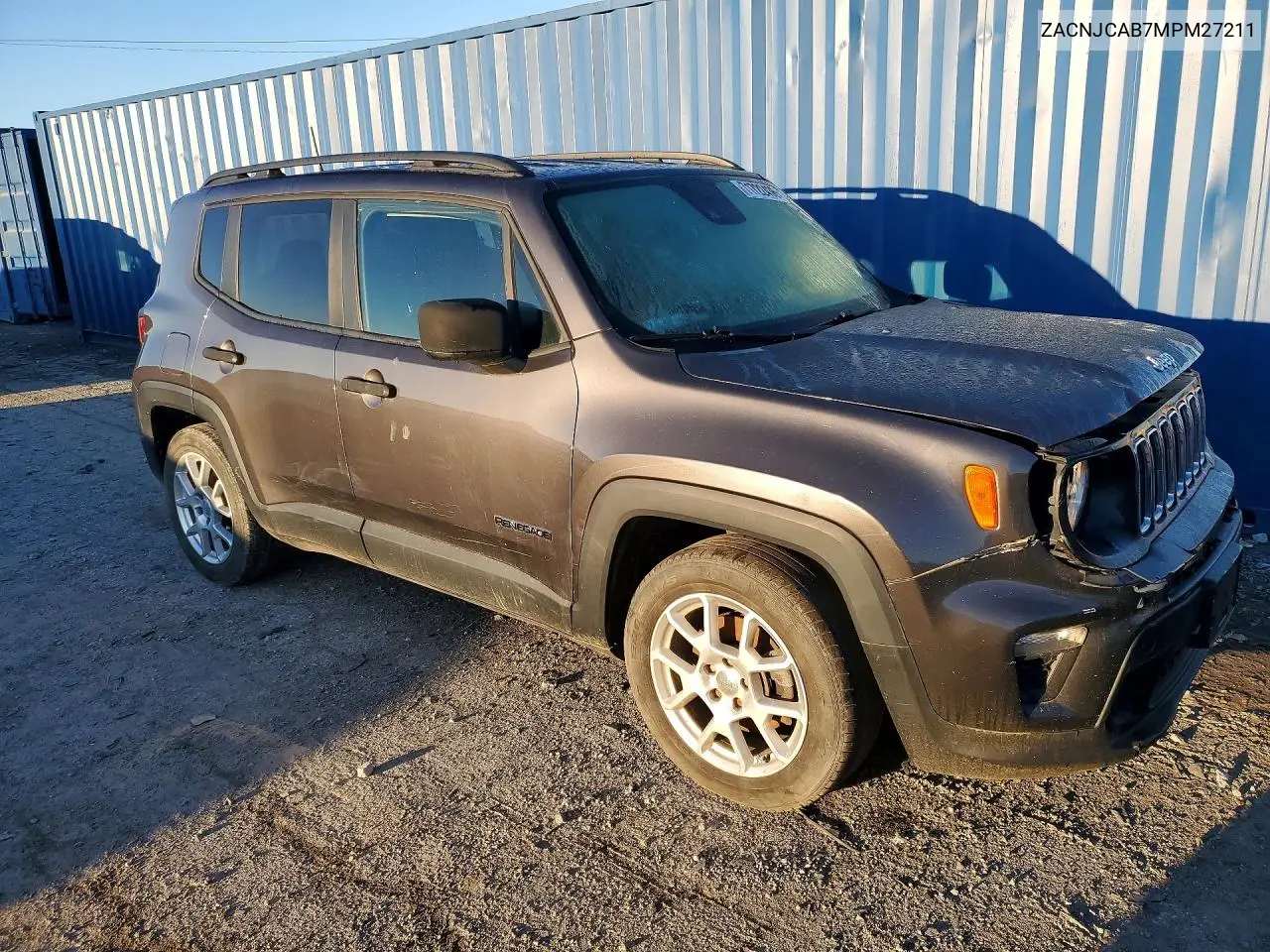 2021 JEEP RENEGADE VIN ZACNJCAB7MPM27211 — фото 4