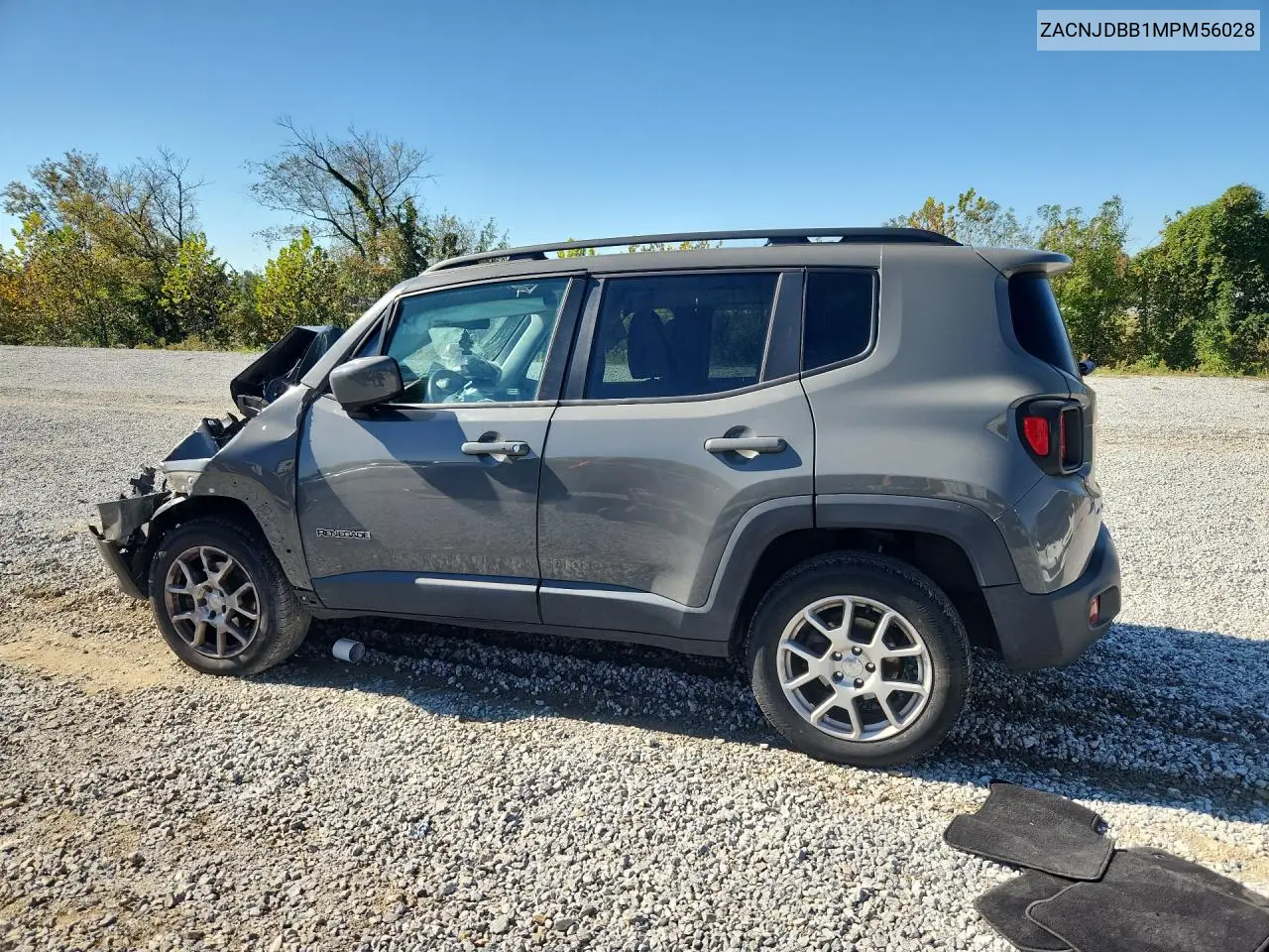 2021 JEEP RENEGADE VIN ZACNJDBB1MPM56028 — фото 2
