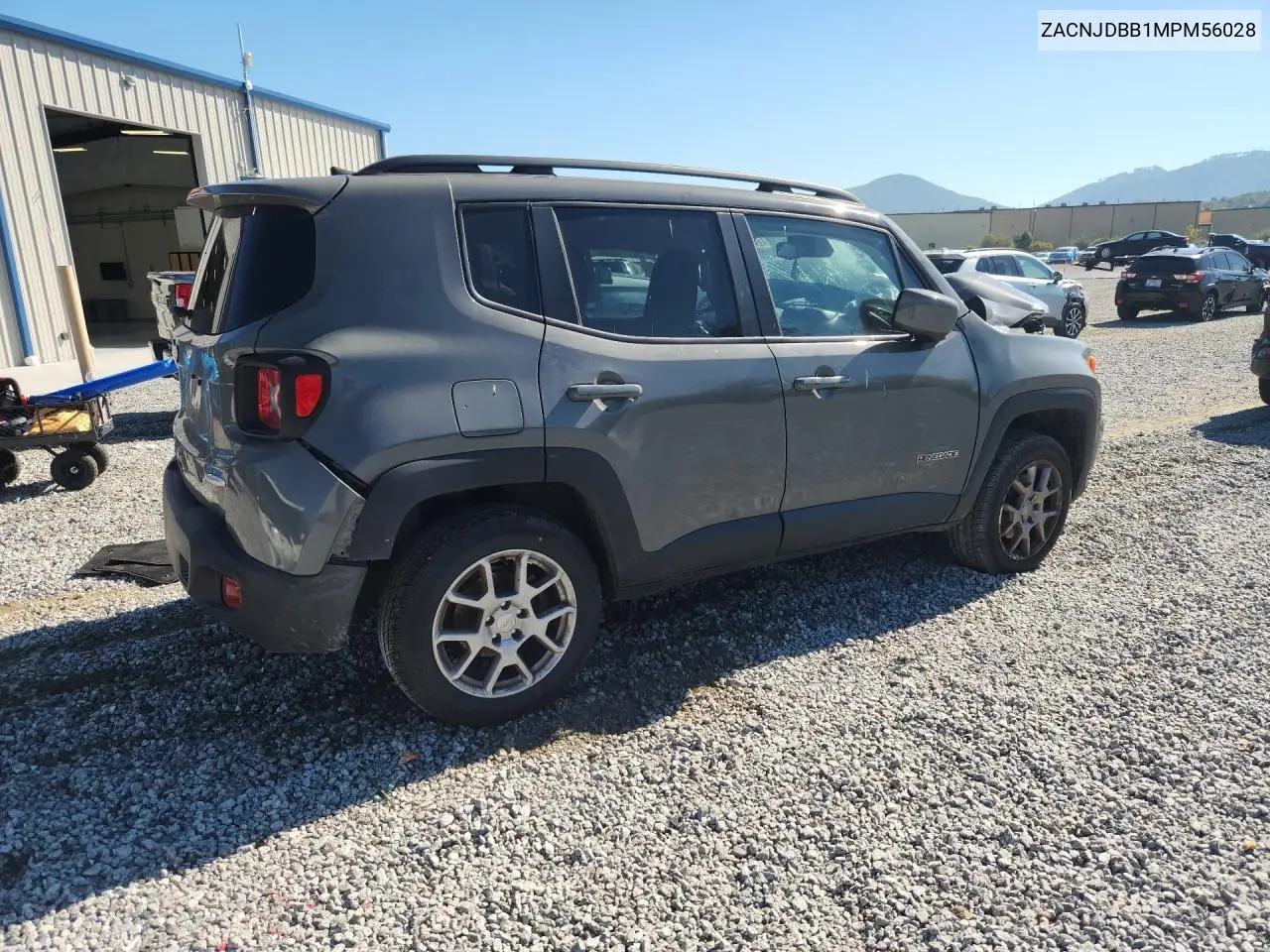 2021 JEEP RENEGADE VIN ZACNJDBB1MPM56028 — фото 3