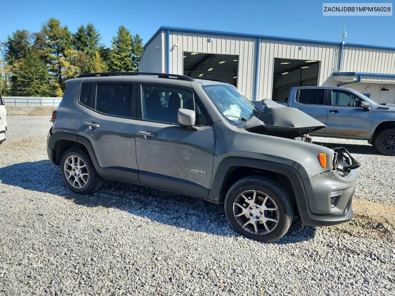 2021 JEEP RENEGADE VIN ZACNJDBB1MPM56028 — фото 4