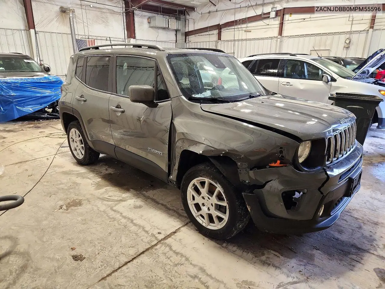 2021 JEEP RENEGADE VIN ZACNJDBB0MPM55596 — фото 4