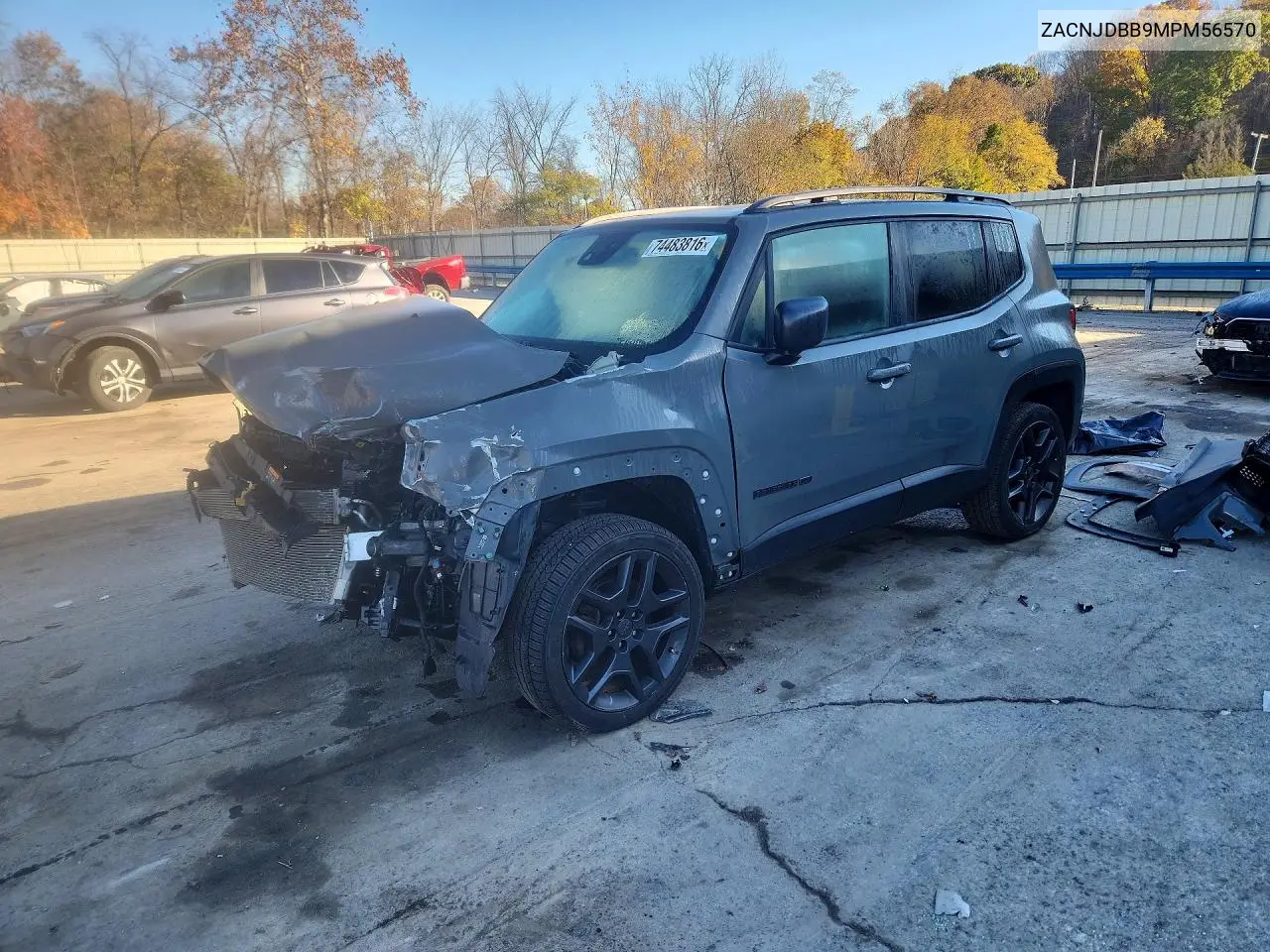 JEEP RENEGADE 2021, VIN ZACNJDBB9MPM56570