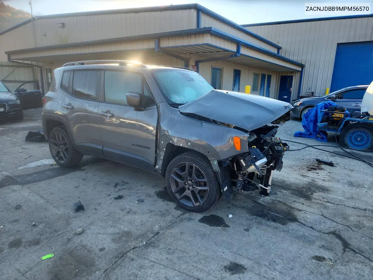 2021 JEEP RENEGADE VIN ZACNJDBB9MPM56570 — фото 4
