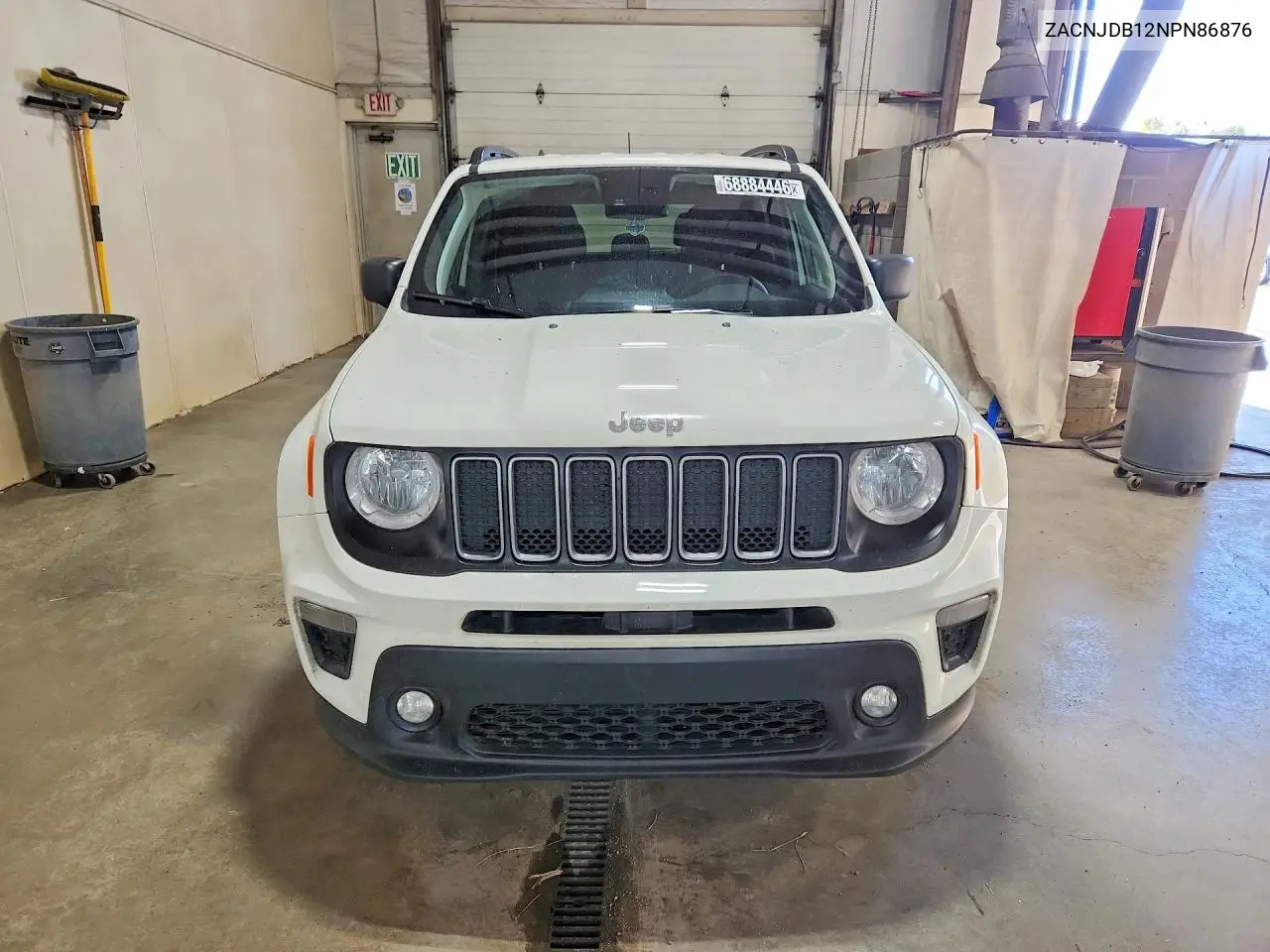 2022 JEEP RENEGADE VIN ZACNJDB12NPN86876 — фото 5