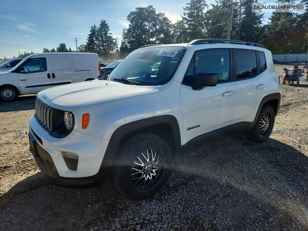 JEEP RENEGADE 2022, VIN ZACNJDB15NPN78903