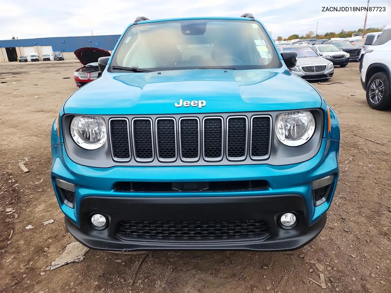 2022 JEEP RENEGADE VIN ZACNJDD18NPN87723 — фото 5