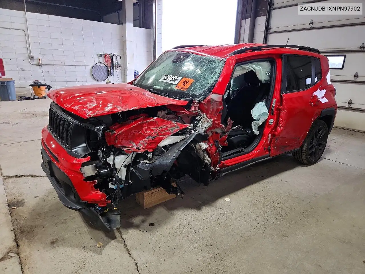 JEEP RENEGADE 2022, VIN ZACNJDB1XNPN97902