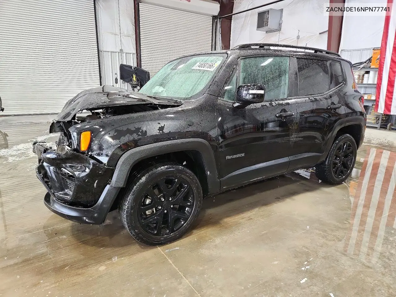 JEEP RENEGADE 2022, VIN ZACNJDE16NPN77741