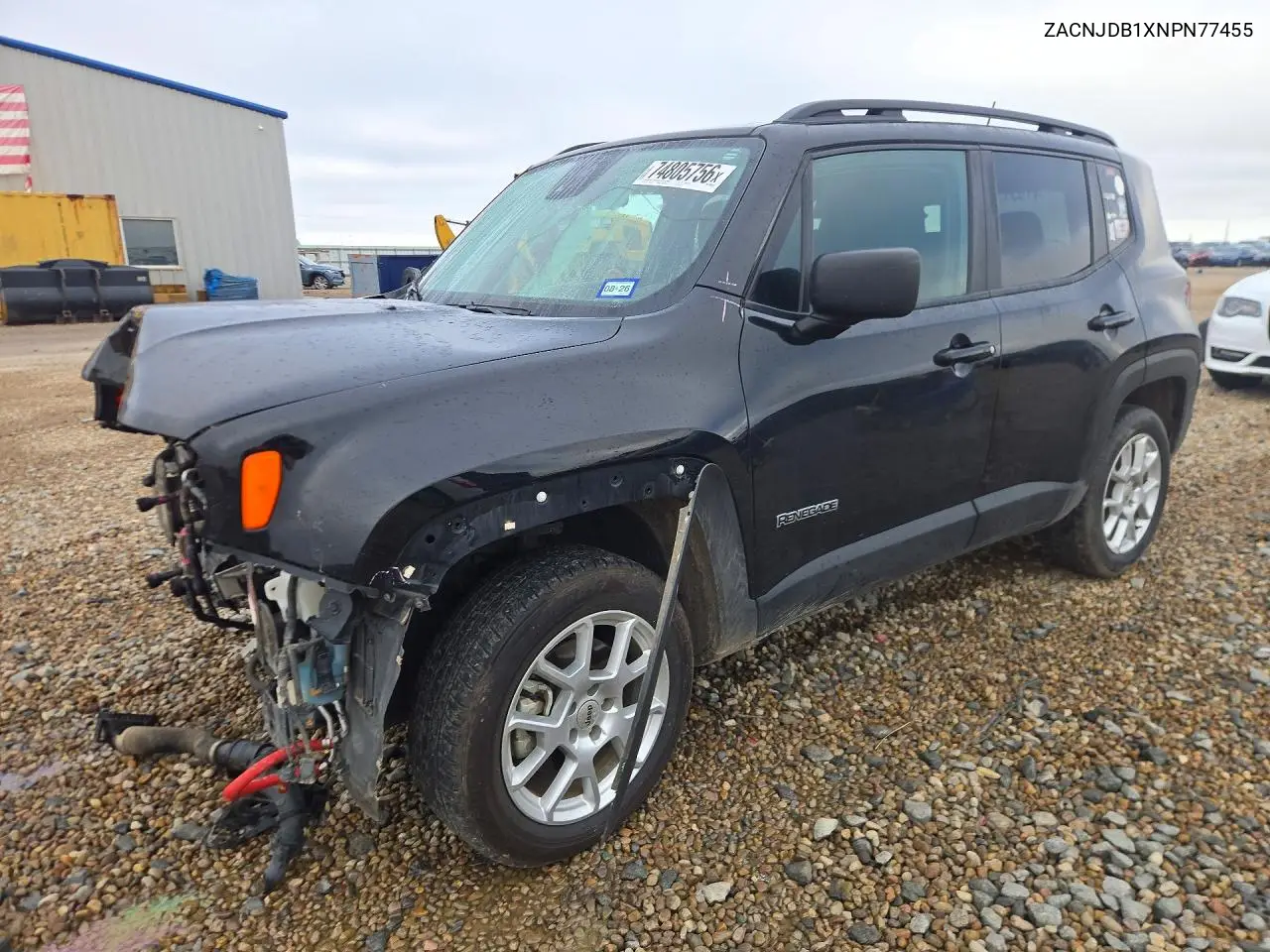 JEEP RENEGADE 2022, VIN ZACNJDB1XNPN77455
