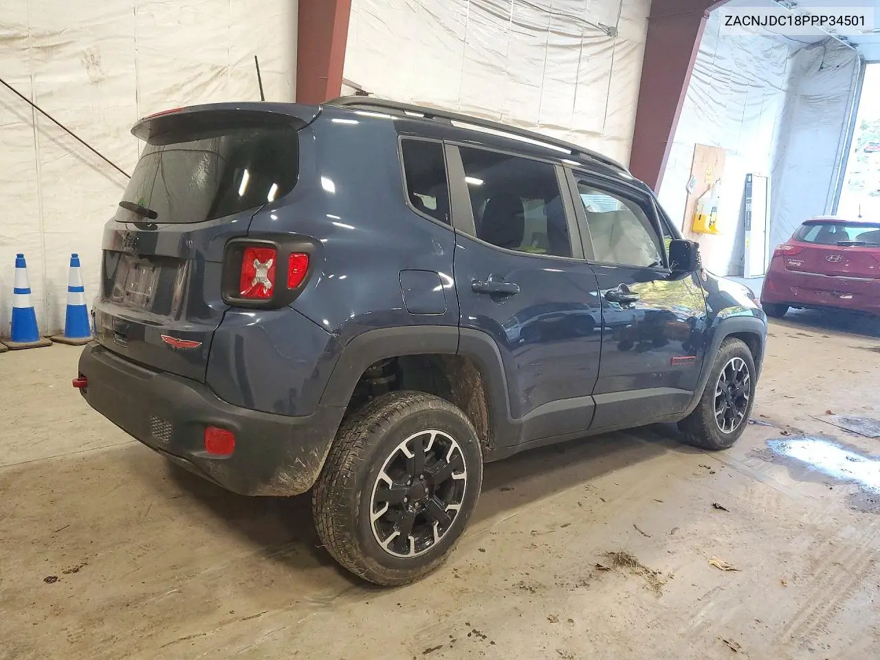 2023 JEEP RENEGADE VIN ZACNJDC18PPP34501 — фото 3