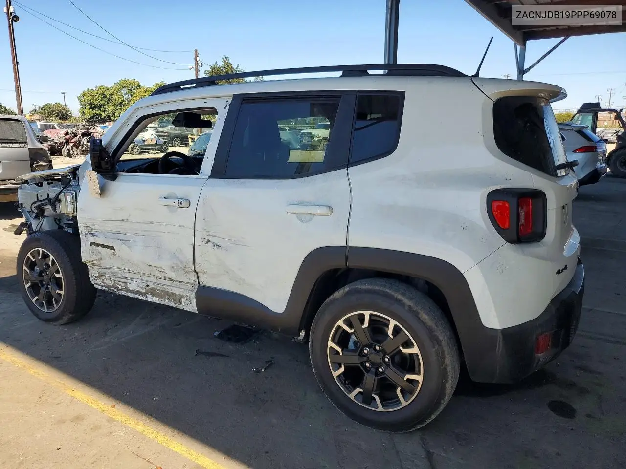 2023 JEEP RENEGADE VIN ZACNJDB19PPP69078 — фото 2
