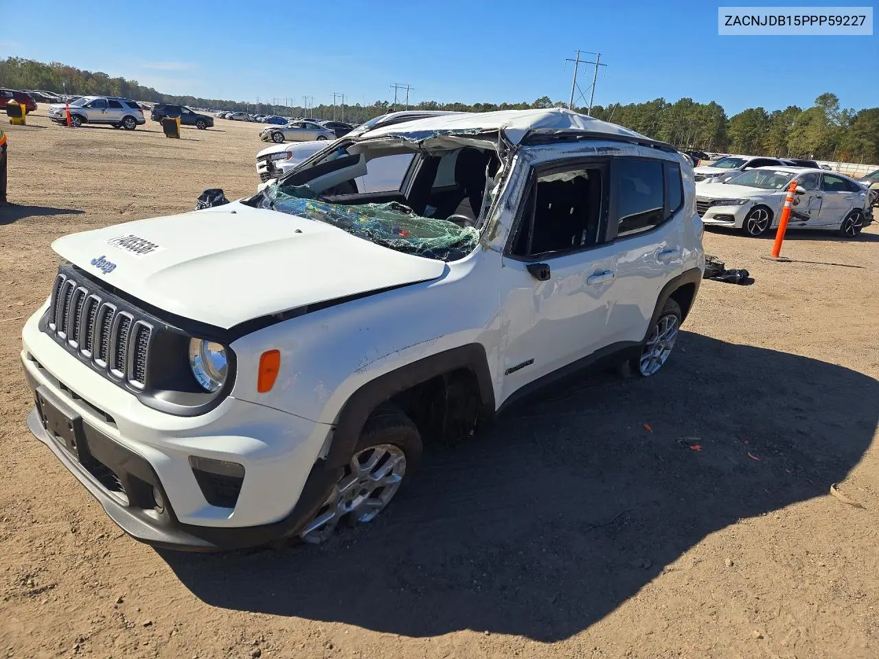 JEEP RENEGADE 2023, VIN ZACNJDB15PPP59227