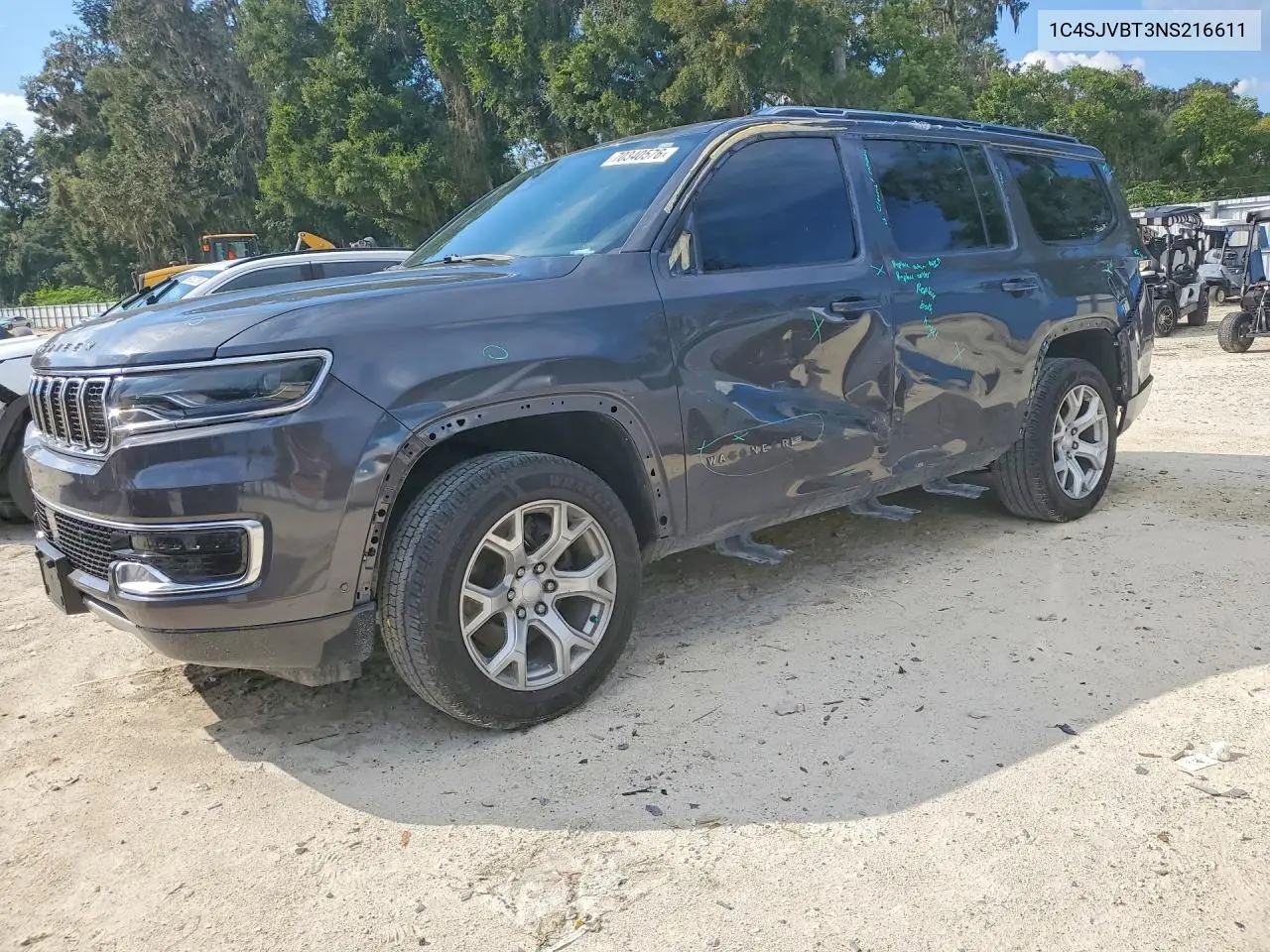 JEEP WAGONEER 2022, VIN 1C4SJVBT3NS216611
