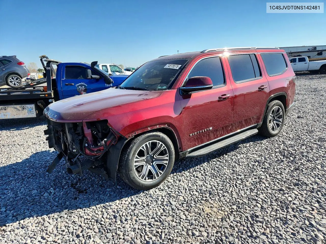 JEEP WAGONEER 2022, VIN 1C4SJVDT0NS142481