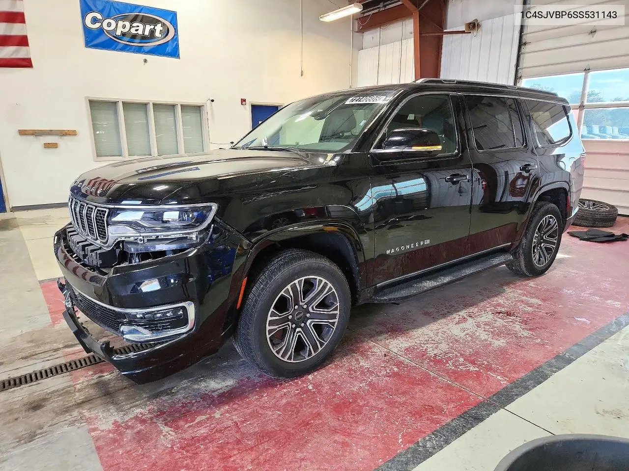 JEEP WAGONEER 2025, VIN 1C4SJVBP6SS531143