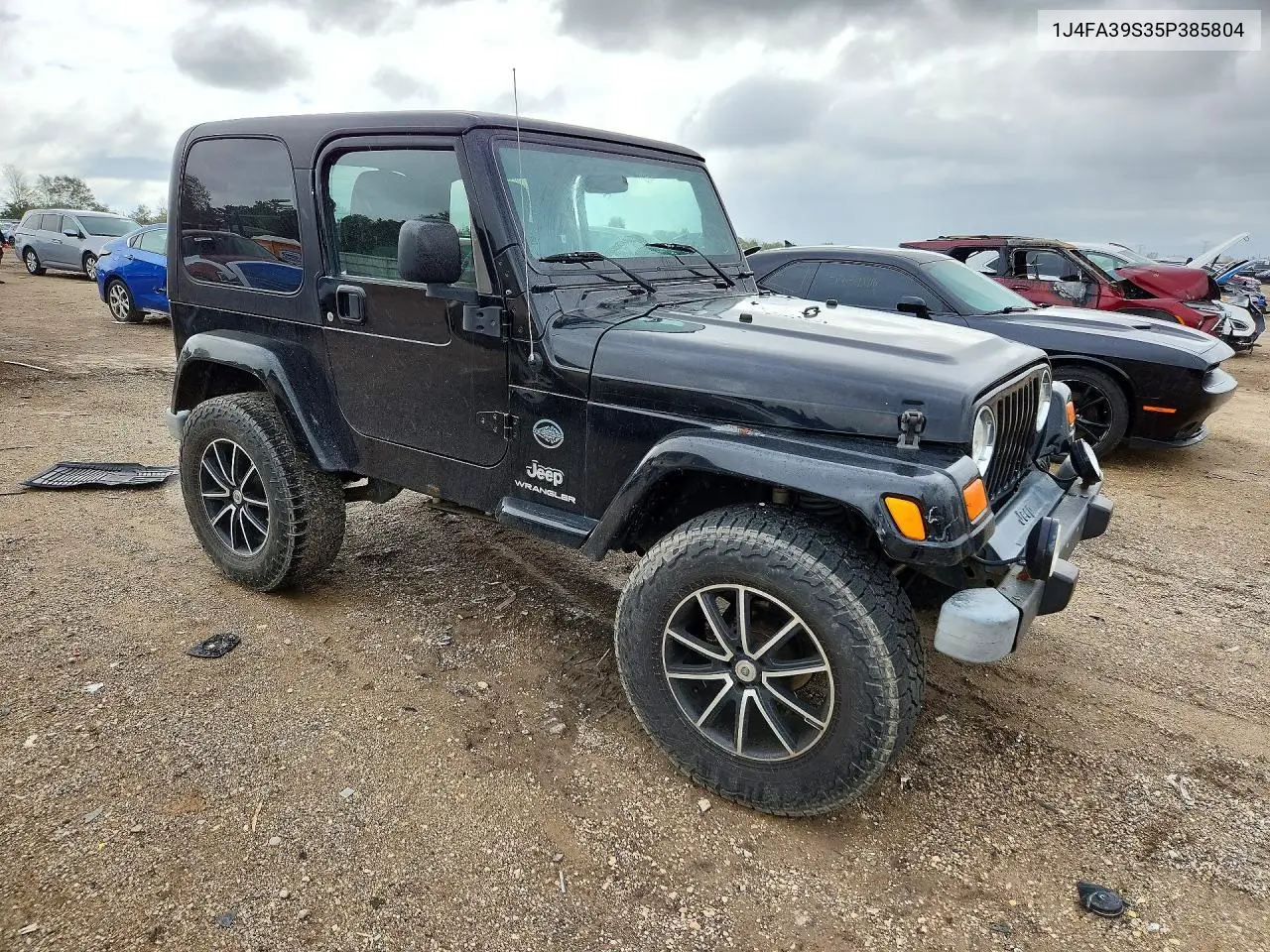 2005 JEEP WRANGLER VIN 1J4FA39S35P385804 — фото 4
