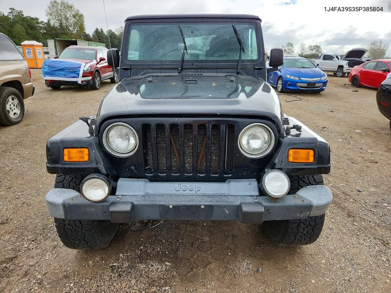 2005 JEEP WRANGLER VIN 1J4FA39S35P385804 — фото 5
