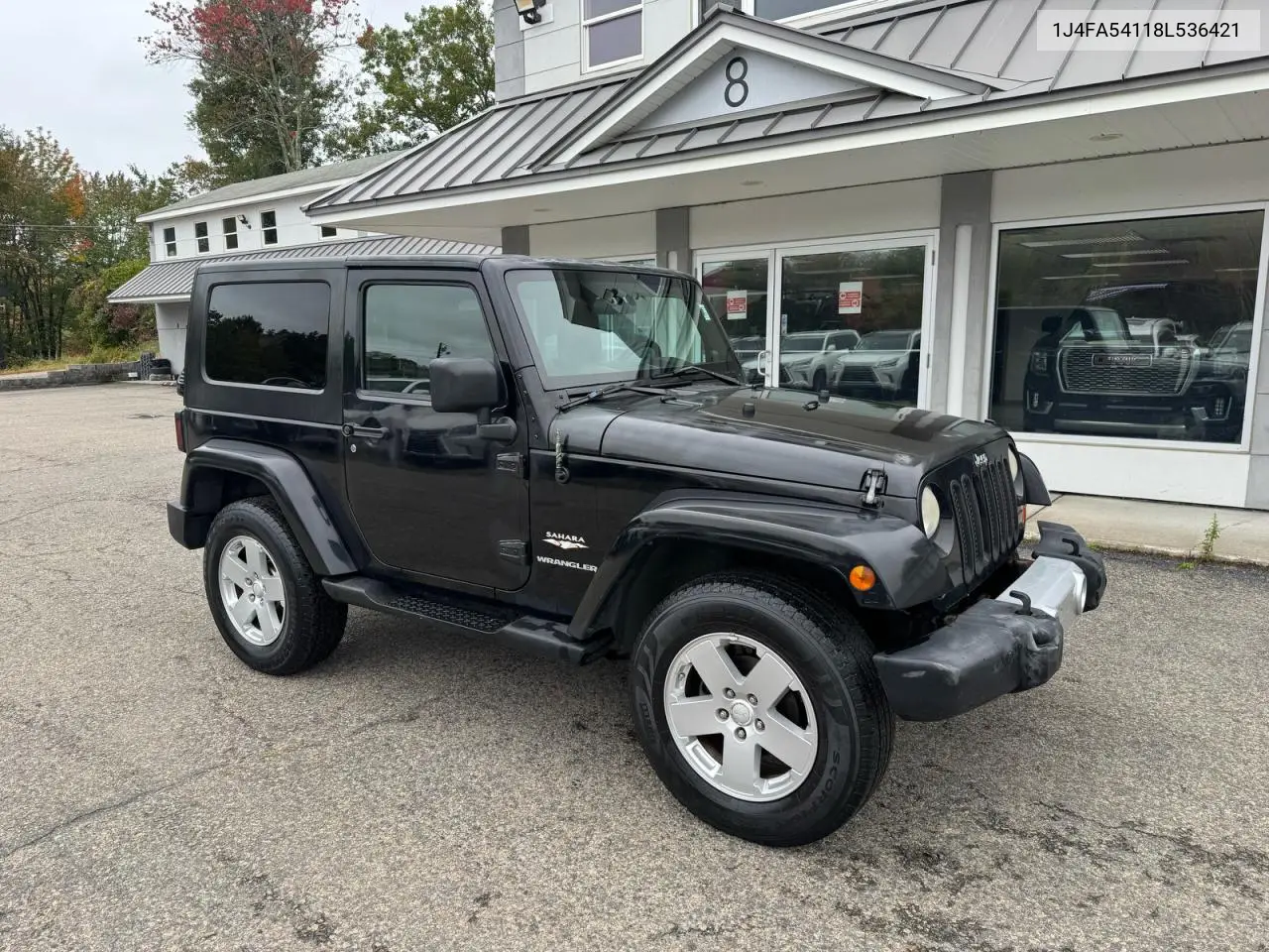 JEEP WRANGLER 2008, VIN 1J4FA54118L536421
