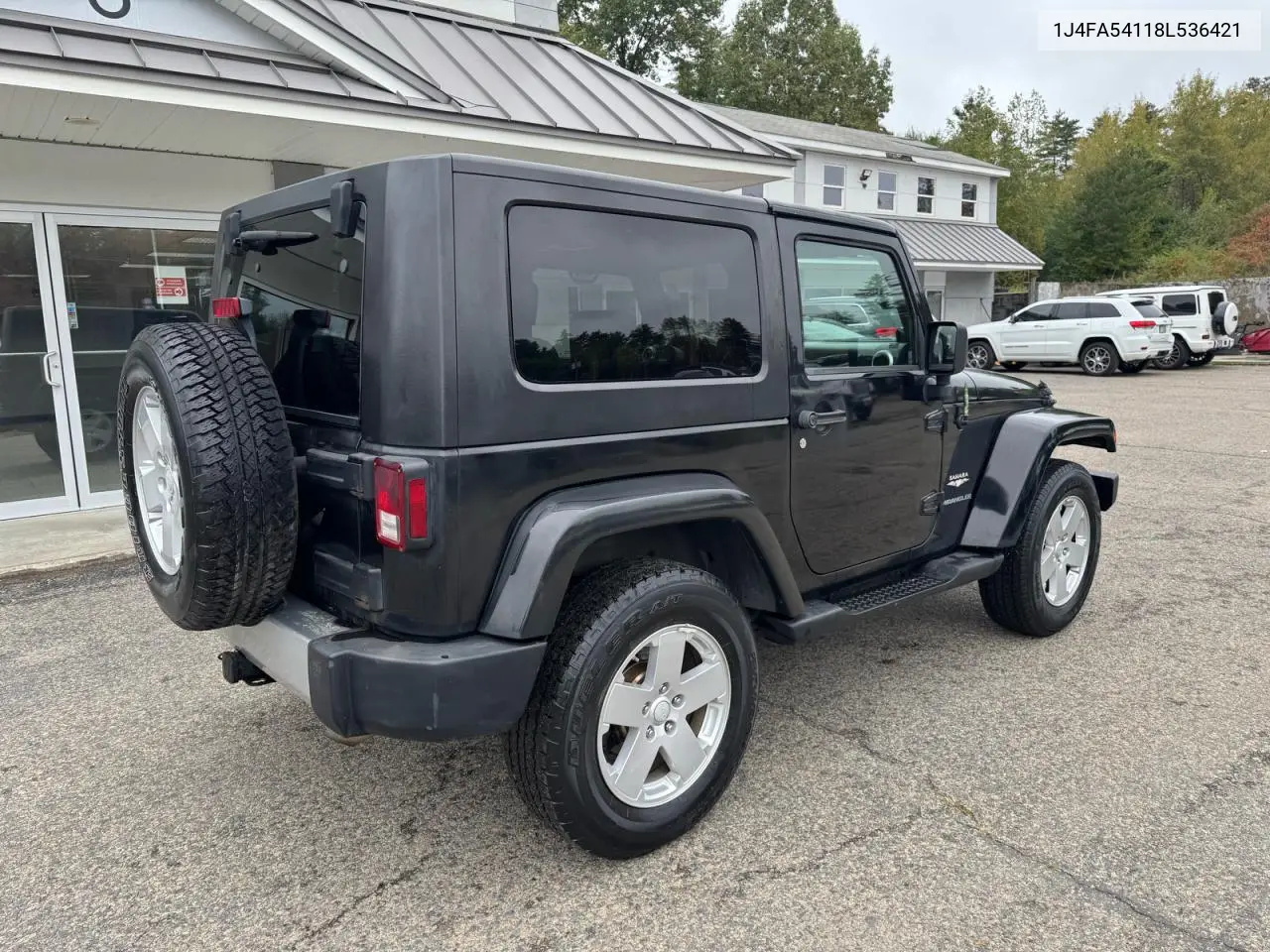 2008 JEEP WRANGLER VIN 1J4FA54118L536421 — фото 4