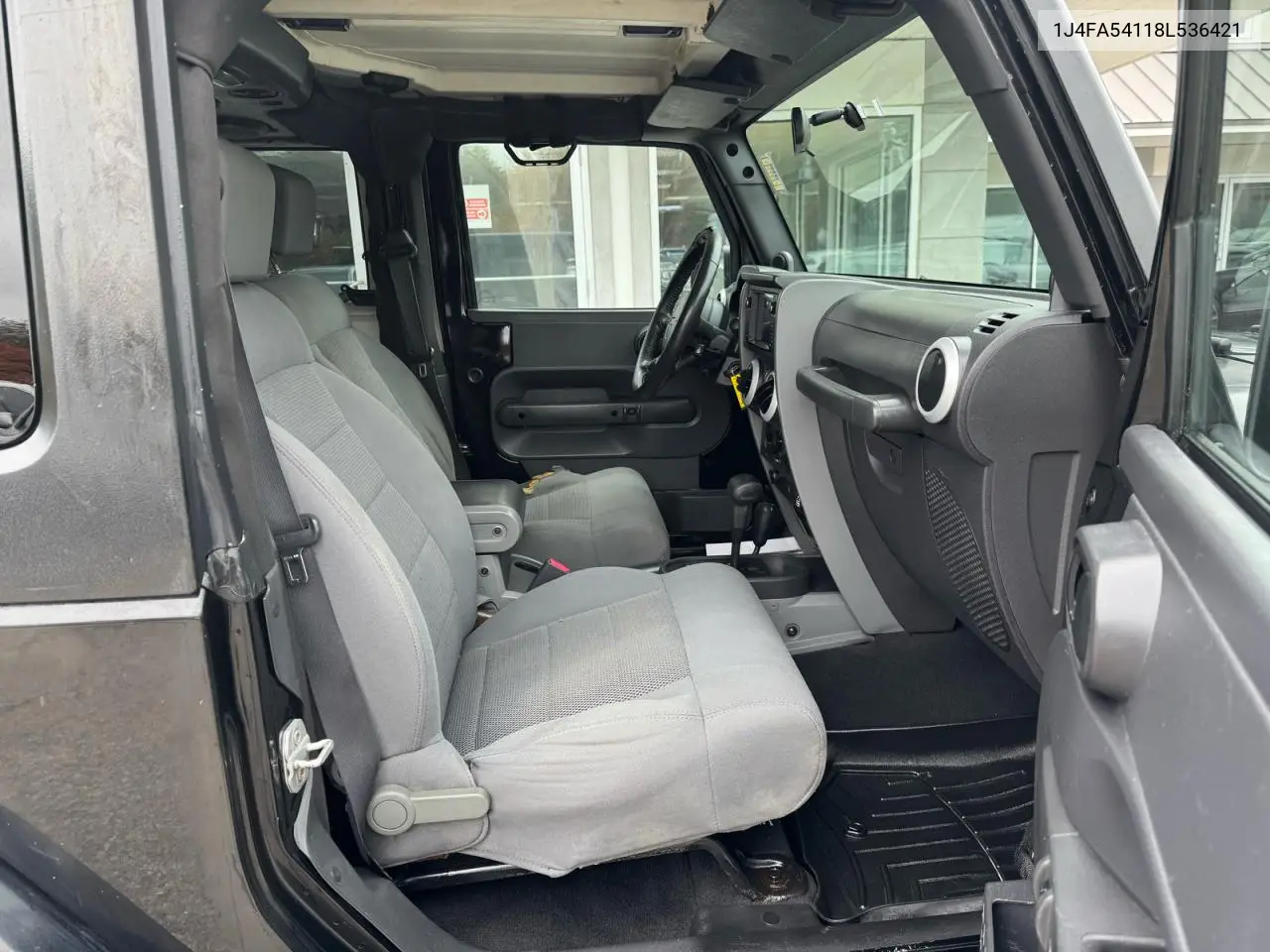 2008 JEEP WRANGLER VIN 1J4FA54118L536421 — фото 5