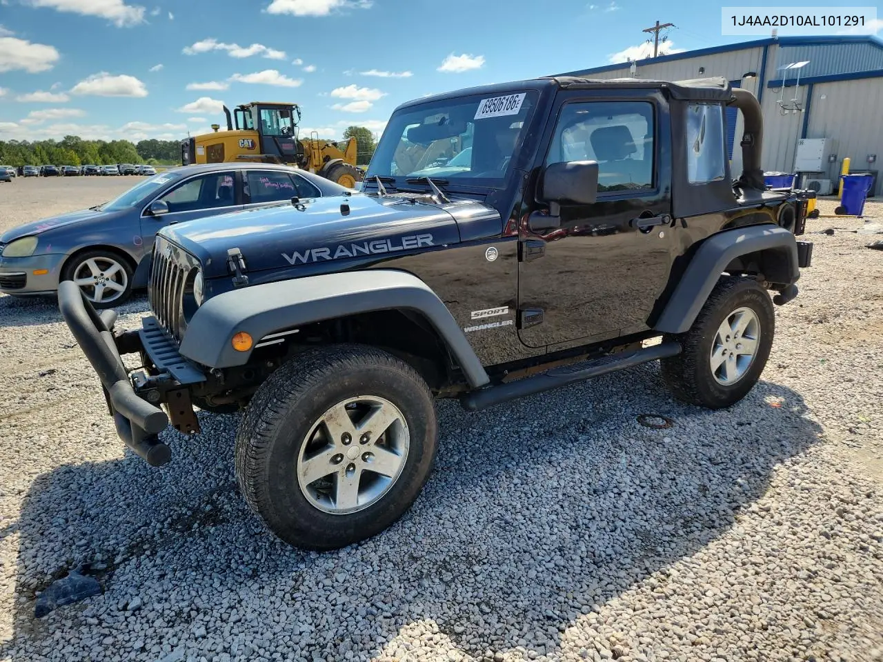 JEEP WRANGLER 2010, VIN 1J4AA2D10AL101291