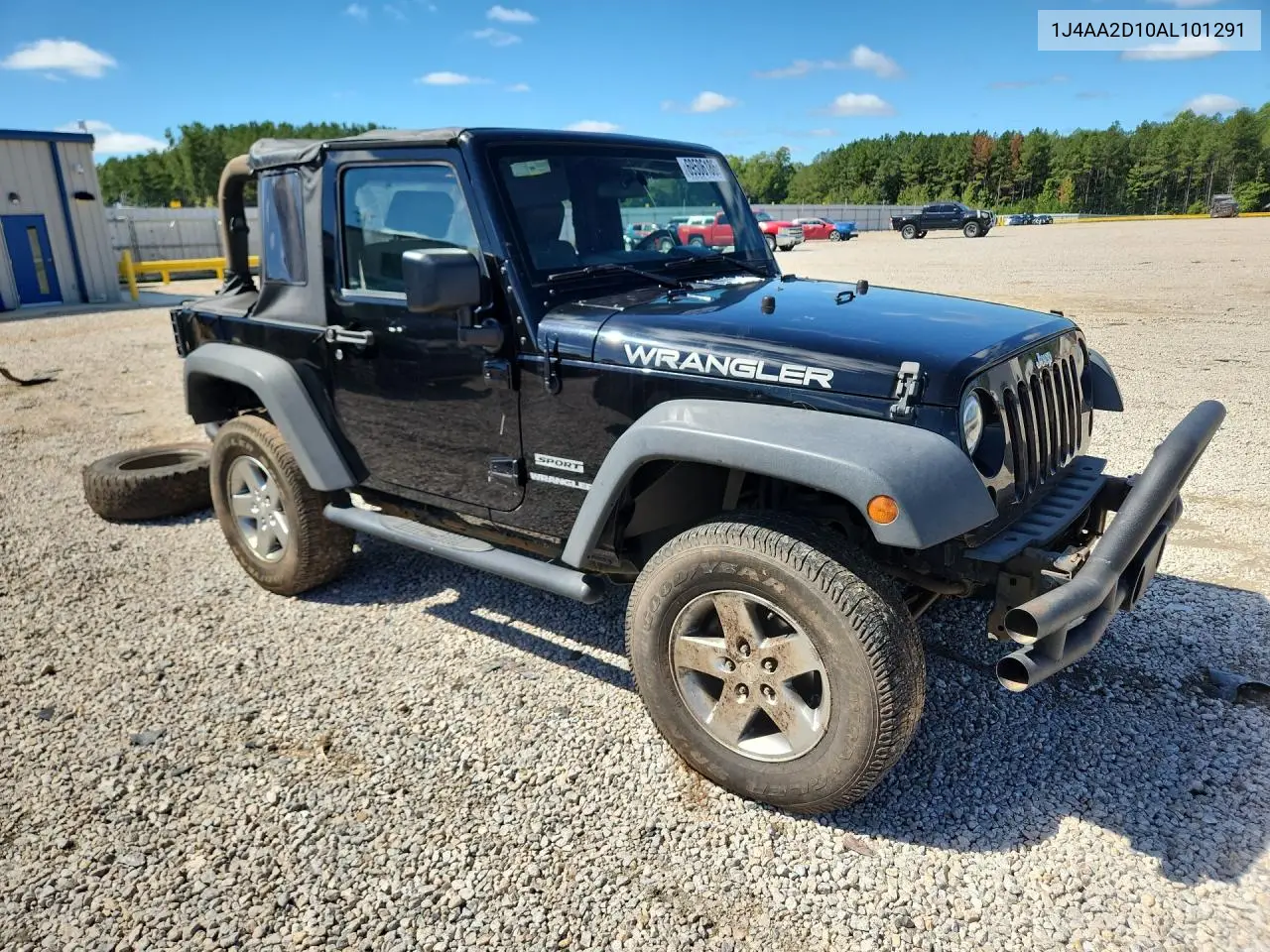 2010 JEEP WRANGLER VIN 1J4AA2D10AL101291 — фото 4