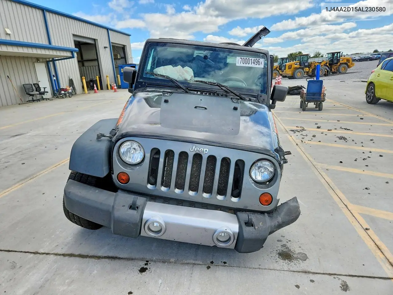 2010 JEEP WRANGLER VIN 1J4AA2D15AL230580 — фото 5