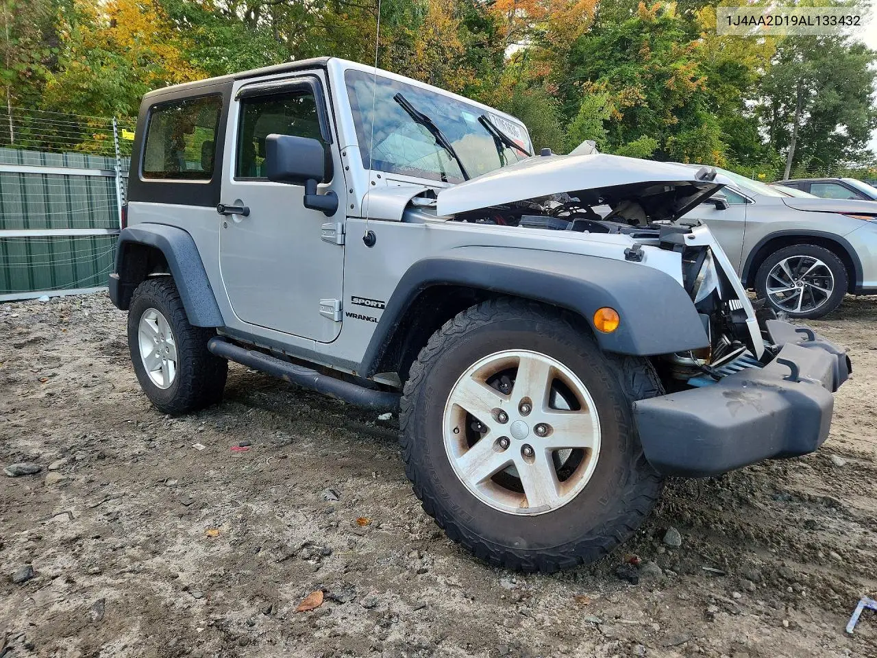 2010 JEEP WRANGLER VIN 1J4AA2D19AL133432 — фото 4