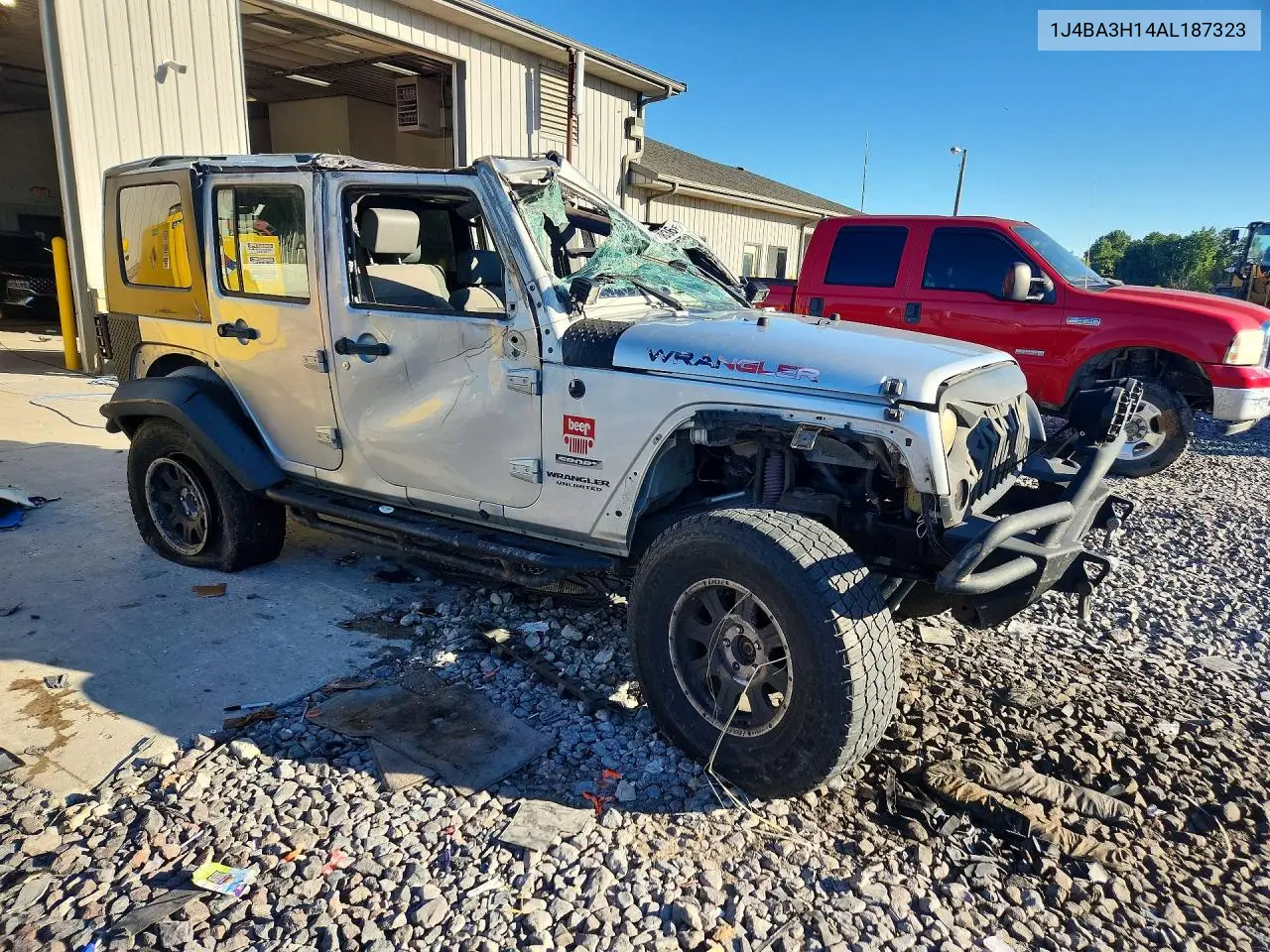 2010 JEEP WRANGLER VIN 1J4BA3H14AL187323 — фото 4