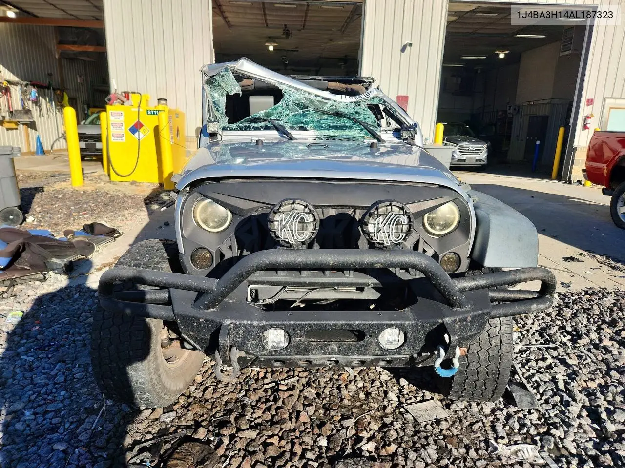 2010 JEEP WRANGLER VIN 1J4BA3H14AL187323 — фото 5