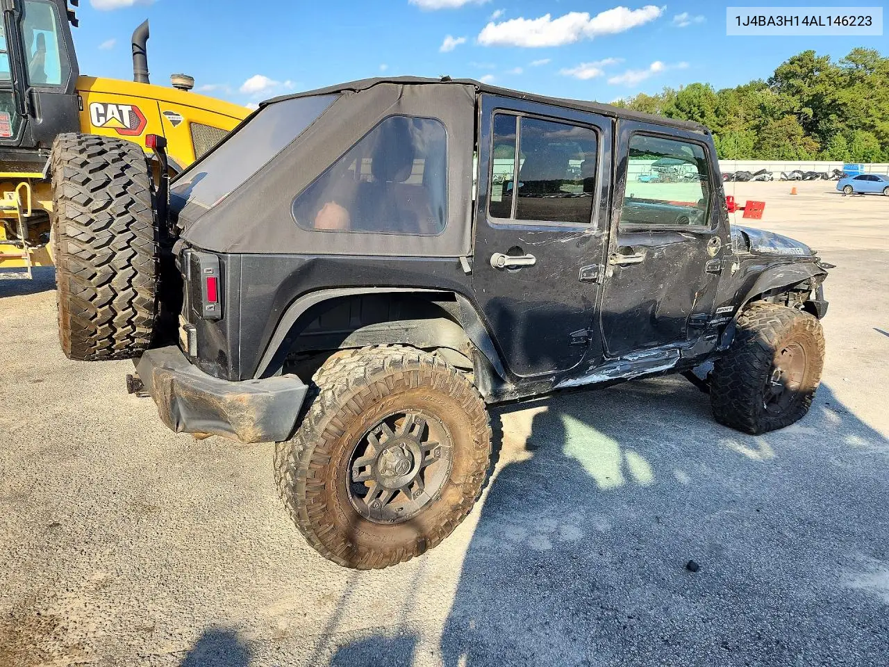 2010 JEEP WRANGLER VIN 1J4BA3H14AL146223 — фото 3