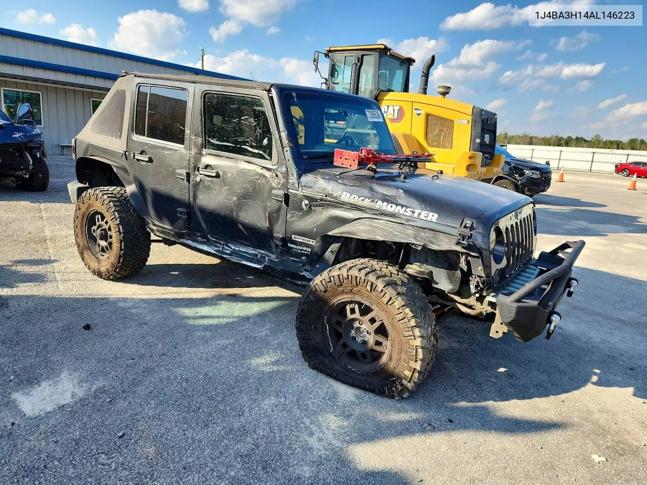 2010 JEEP WRANGLER VIN 1J4BA3H14AL146223 — фото 4