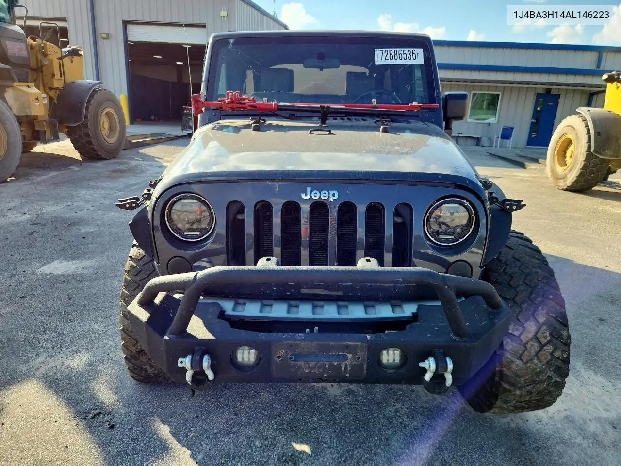 2010 JEEP WRANGLER VIN 1J4BA3H14AL146223 — фото 5