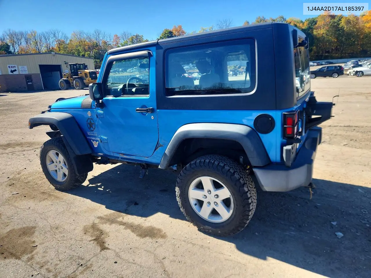2010 JEEP WRANGLER VIN 1J4AA2D17AL185397 — фото 2