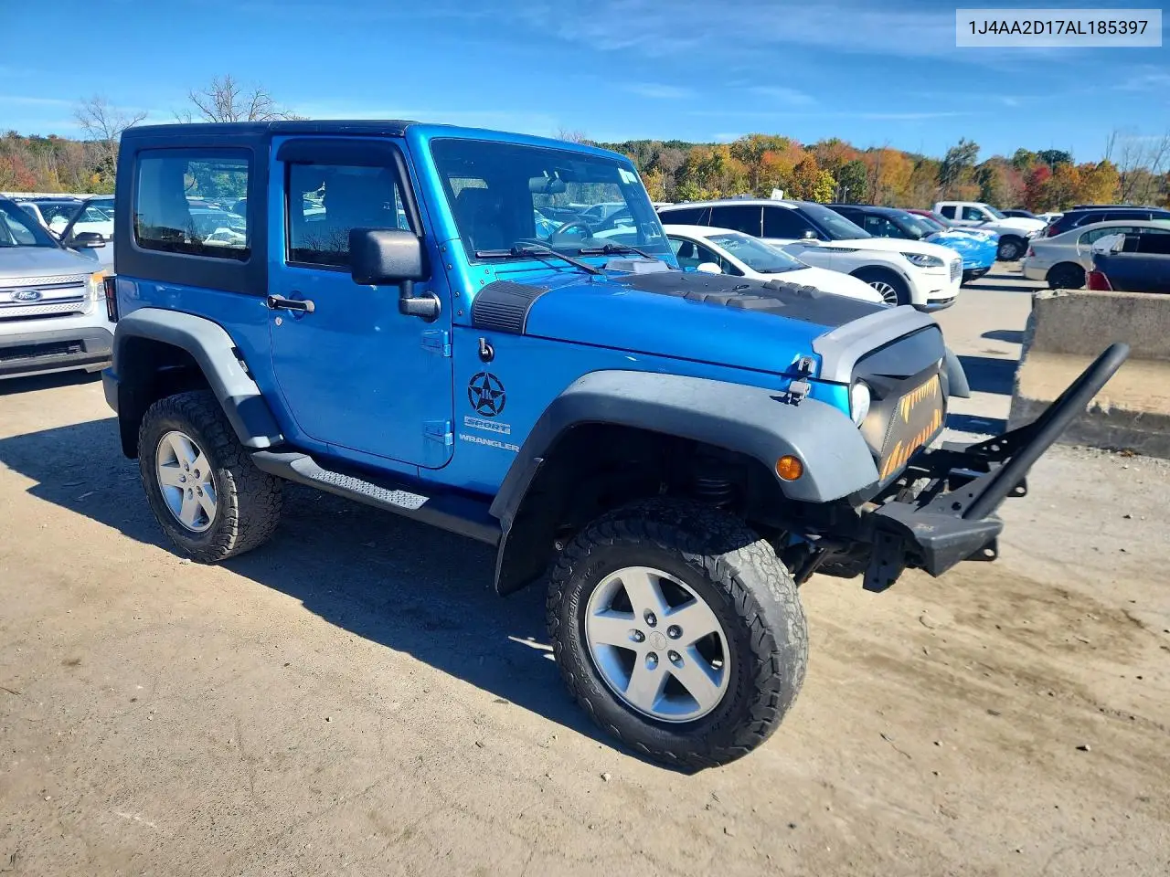 2010 JEEP WRANGLER VIN 1J4AA2D17AL185397 — фото 4