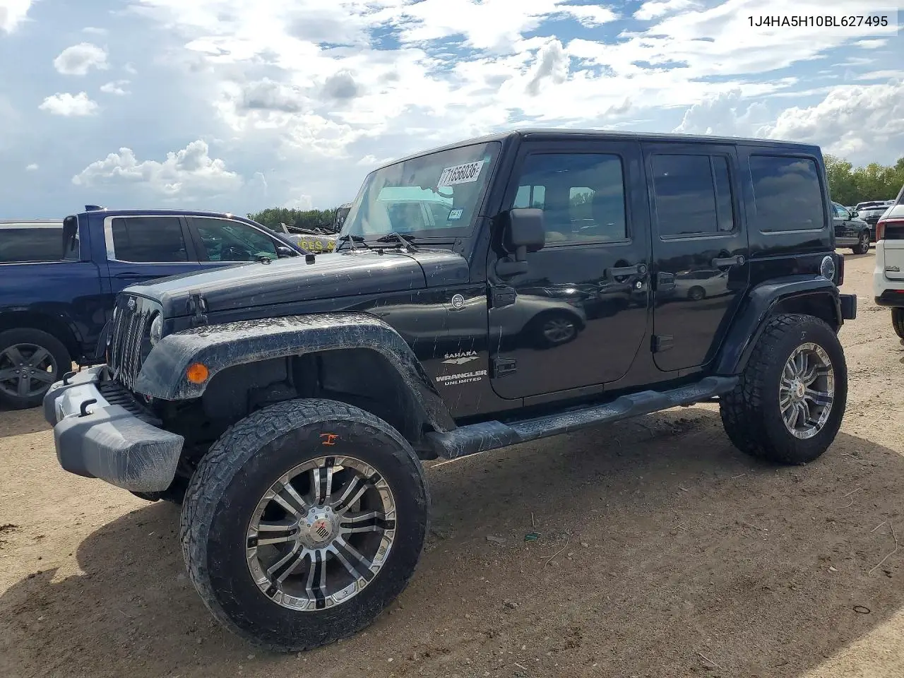 JEEP WRANGLER 2011, VIN 1J4HA5H10BL627495