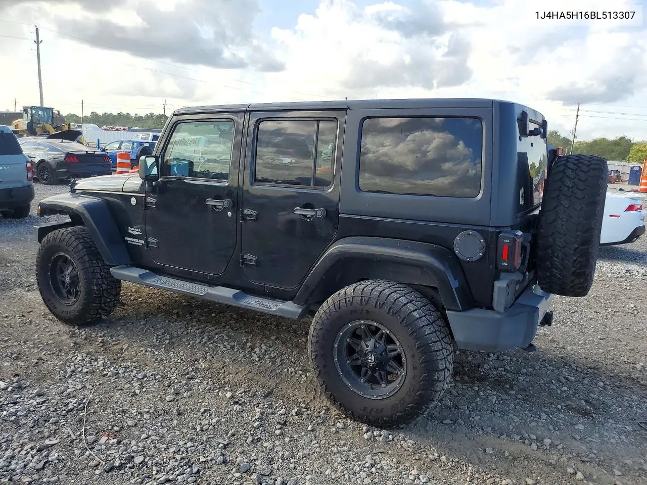 2011 JEEP WRANGLER VIN 1J4HA5H16BL513307 — фото 2