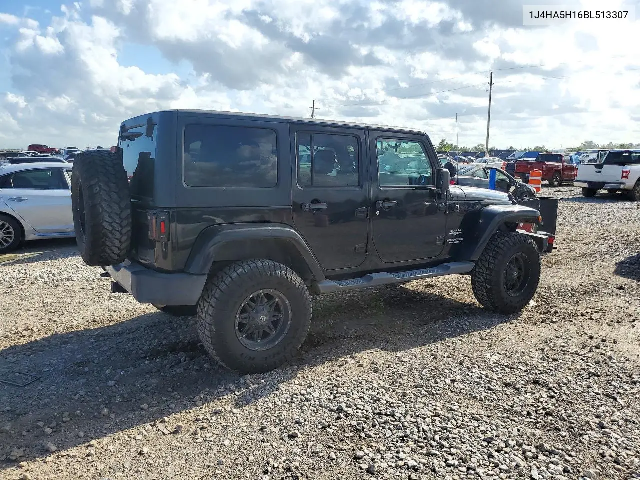 2011 JEEP WRANGLER VIN 1J4HA5H16BL513307 — фото 3