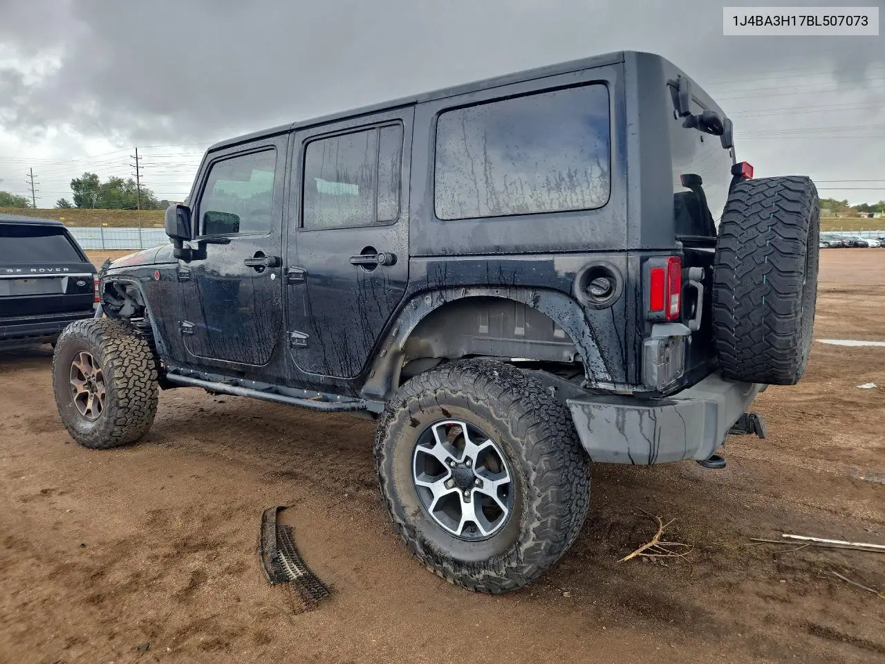 2011 JEEP WRANGLER VIN 1J4BA3H17BL507073 — фото 2