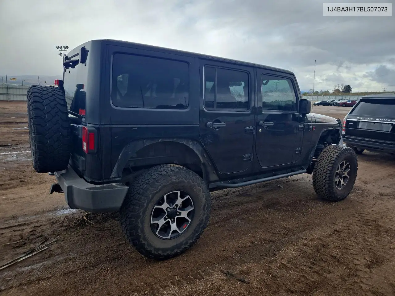 2011 JEEP WRANGLER VIN 1J4BA3H17BL507073 — фото 3