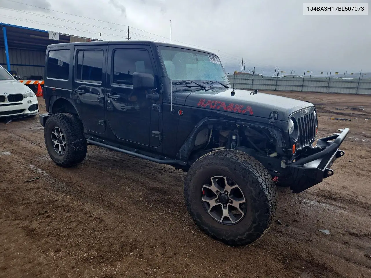 2011 JEEP WRANGLER VIN 1J4BA3H17BL507073 — фото 4