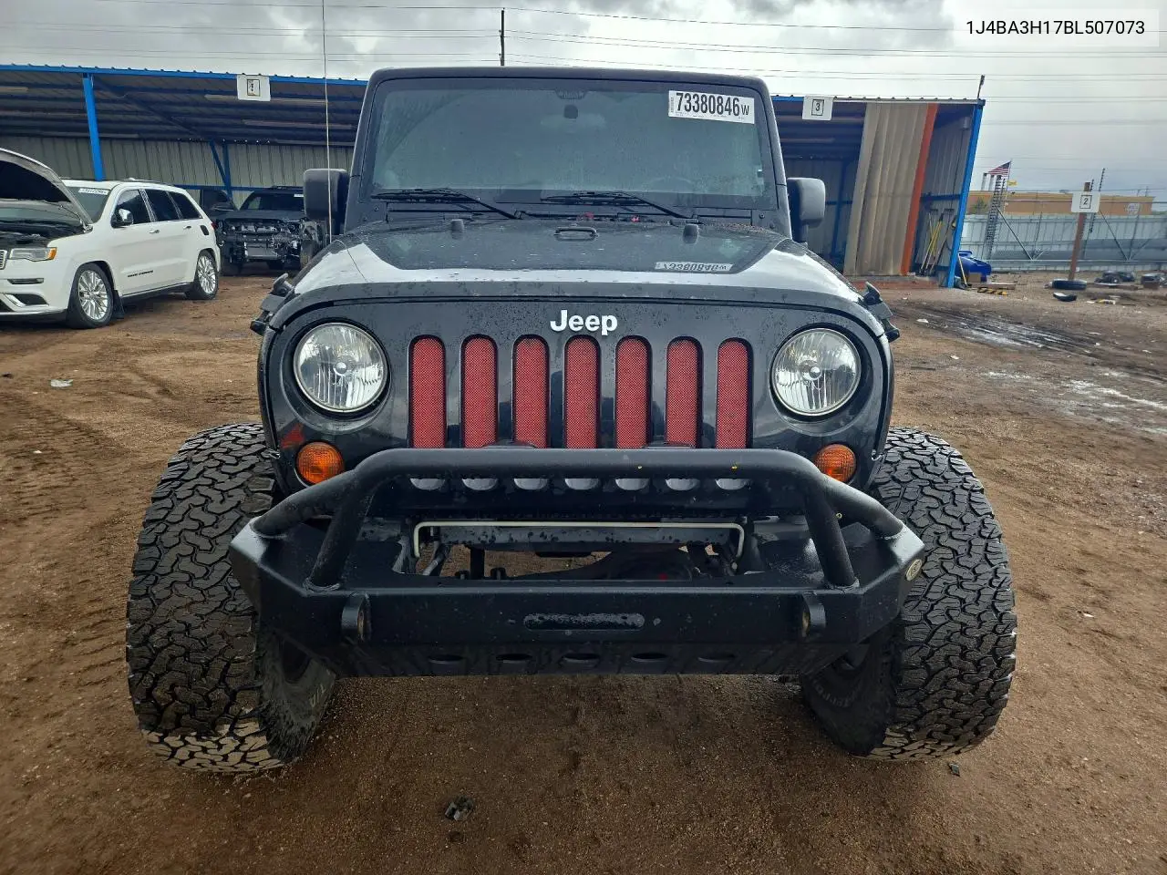 2011 JEEP WRANGLER VIN 1J4BA3H17BL507073 — фото 5