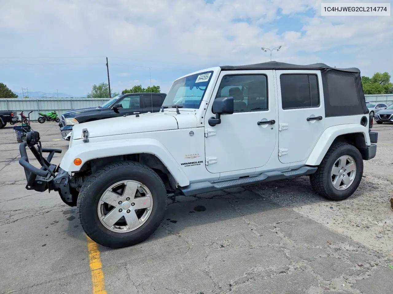 JEEP WRANGLER 2012, VIN 1C4HJWEG2CL214774