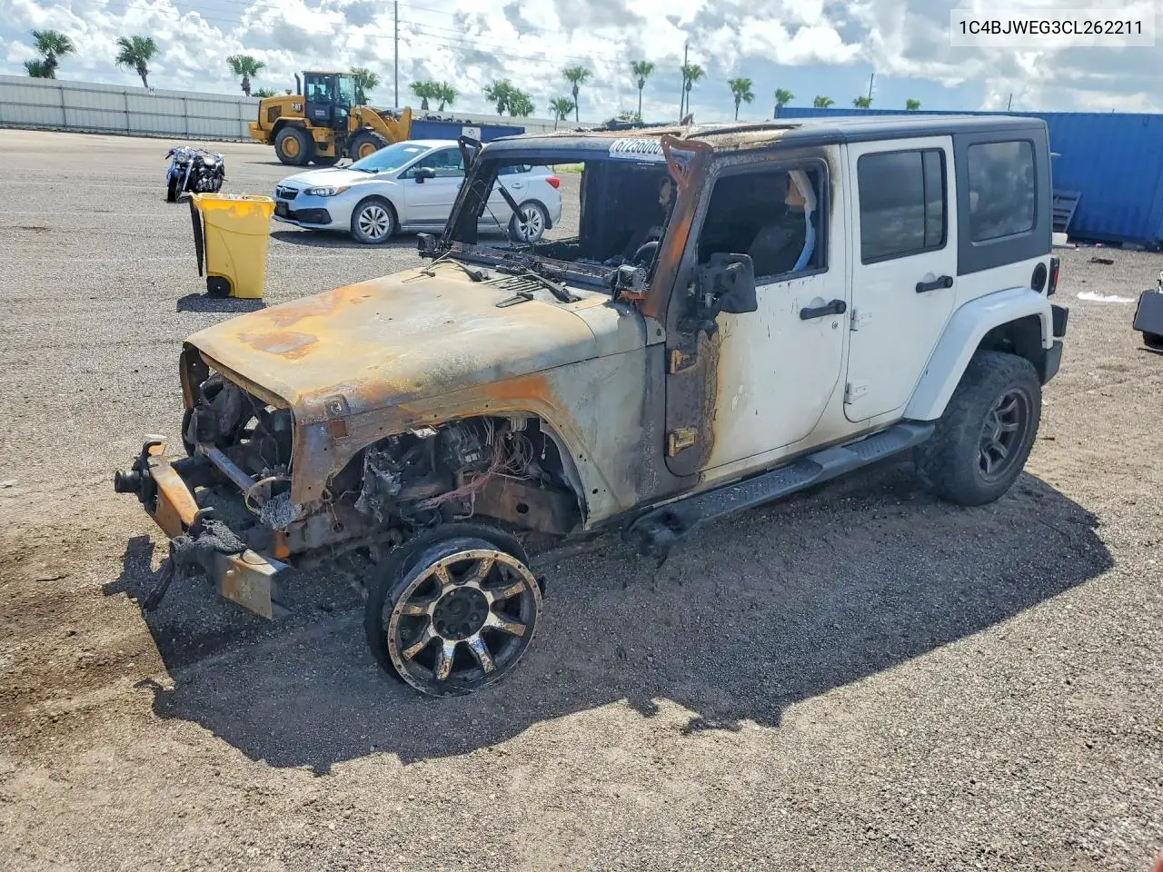 JEEP WRANGLER 2012, VIN 1C4BJWEG3CL262211