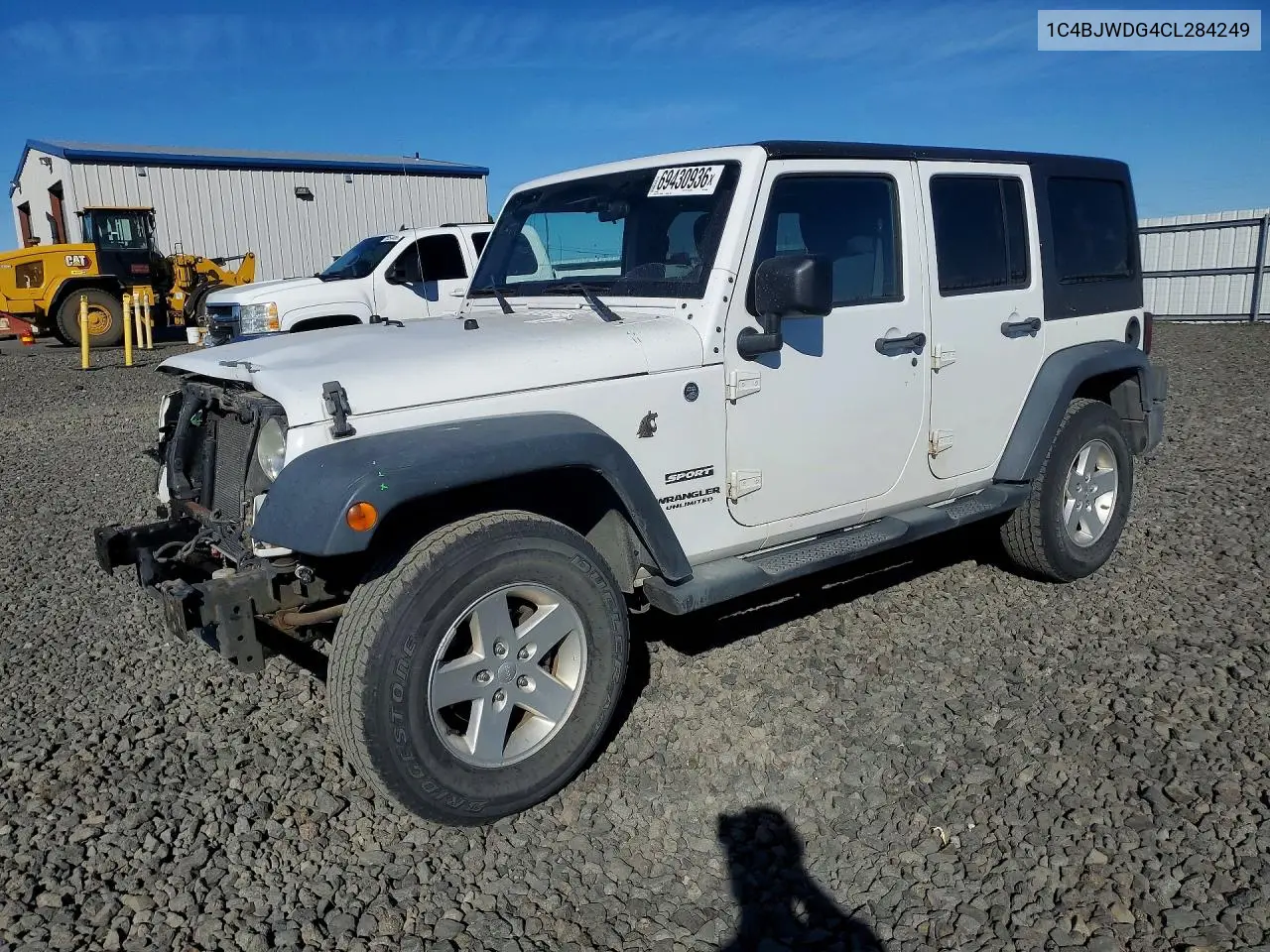 JEEP WRANGLER 2012, VIN 1C4BJWDG4CL284249