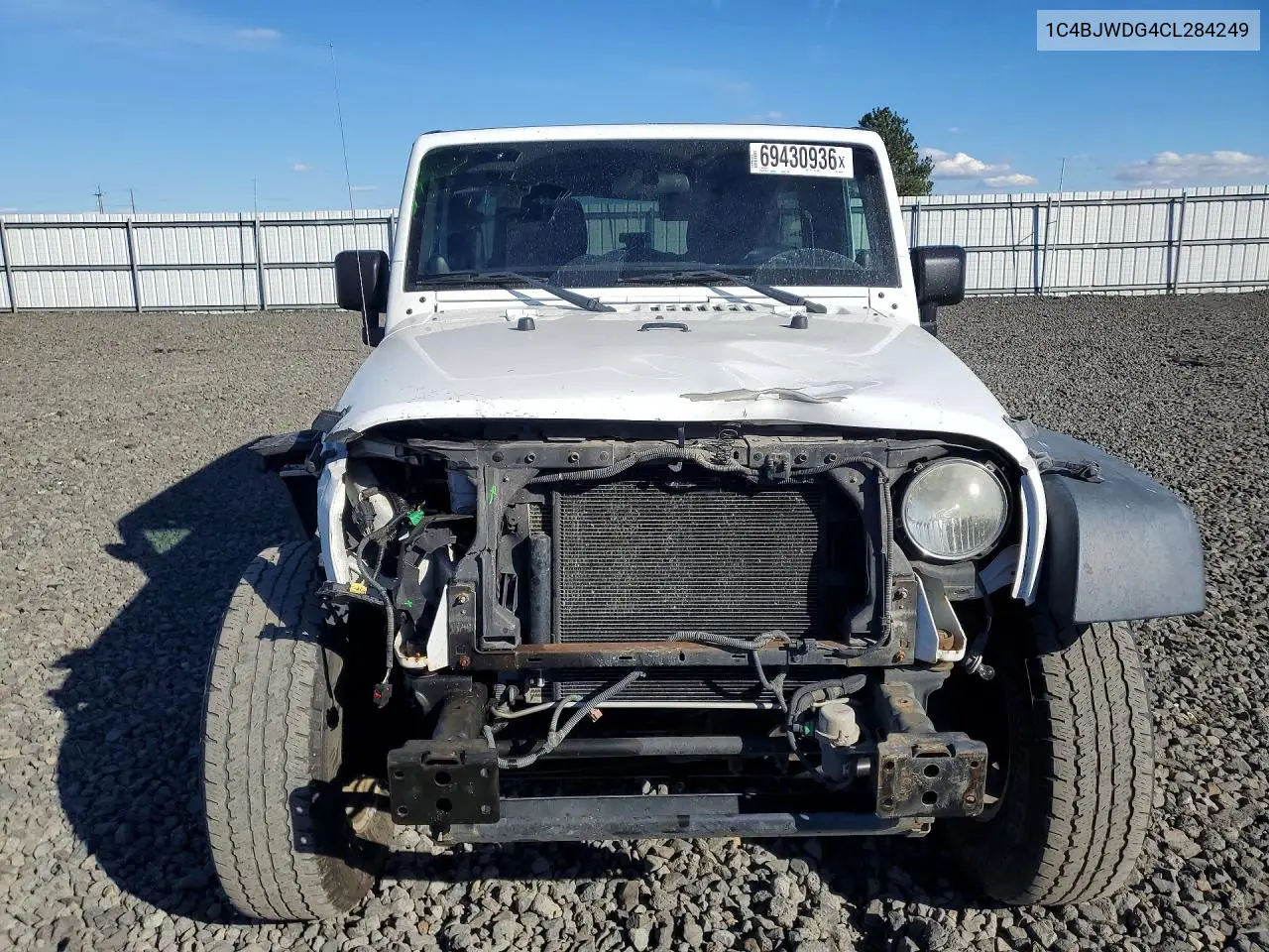 2012 JEEP WRANGLER VIN 1C4BJWDG4CL284249 — фото 5